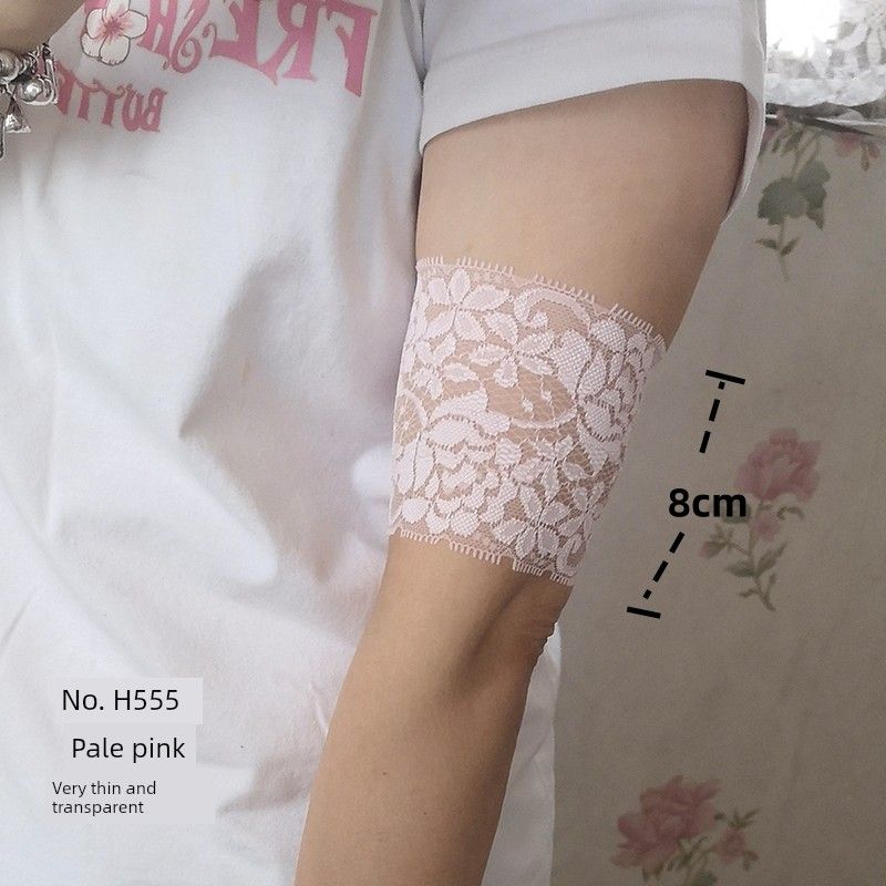 

50.00 кг-62.50 кг Тонкое кружево, закрывающее шрамы, налокотник, женский нарукавник, летняя защита от солнца, рукав для рук, дышащий, накладной рукав, перчатки H555 pink pair of weight 50.00 kg-62.50 kg