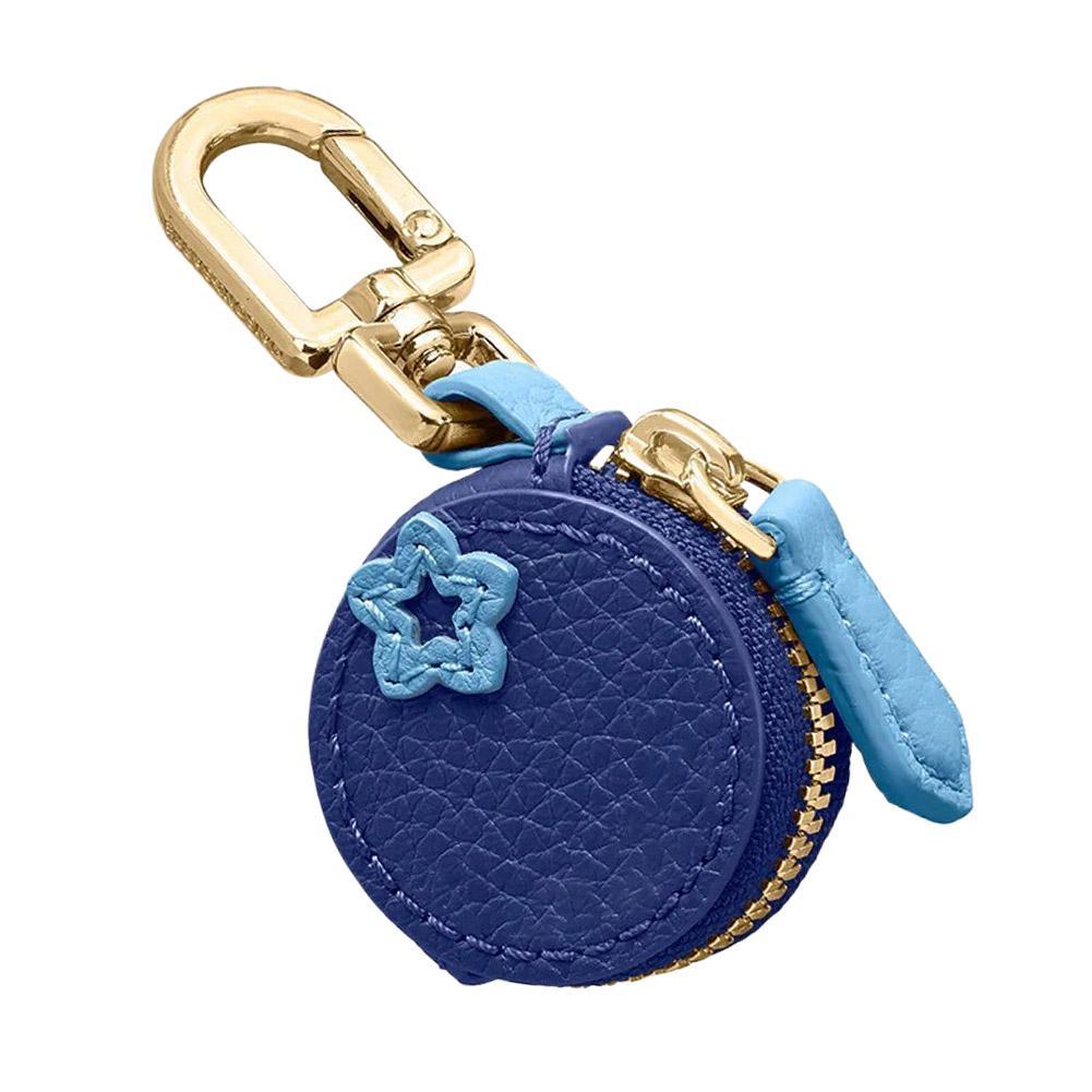 Cute Fruit Shape Leather Coin Purse Mini Zipper Earphone Bag Keychain Pendant Wallet for Women Girls Gift