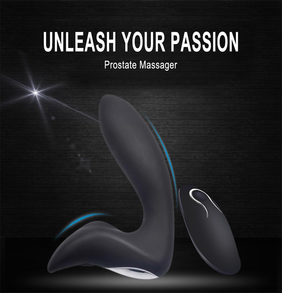 Male Prostate Massager Butt Anal Plug Dildo Wireless Vibrator for Men Penis Clitoris Stimulator Vibrating Sex Toys for Adult