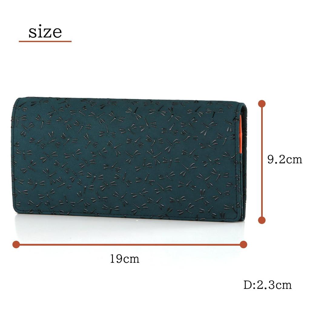 Indenya Inden HISOCA Hisoka Traditional Craft Koshu Inden Deerskin Lacquer Original Brand Bundle Green Lacquer Dragonfly [Indenya] Space-Black