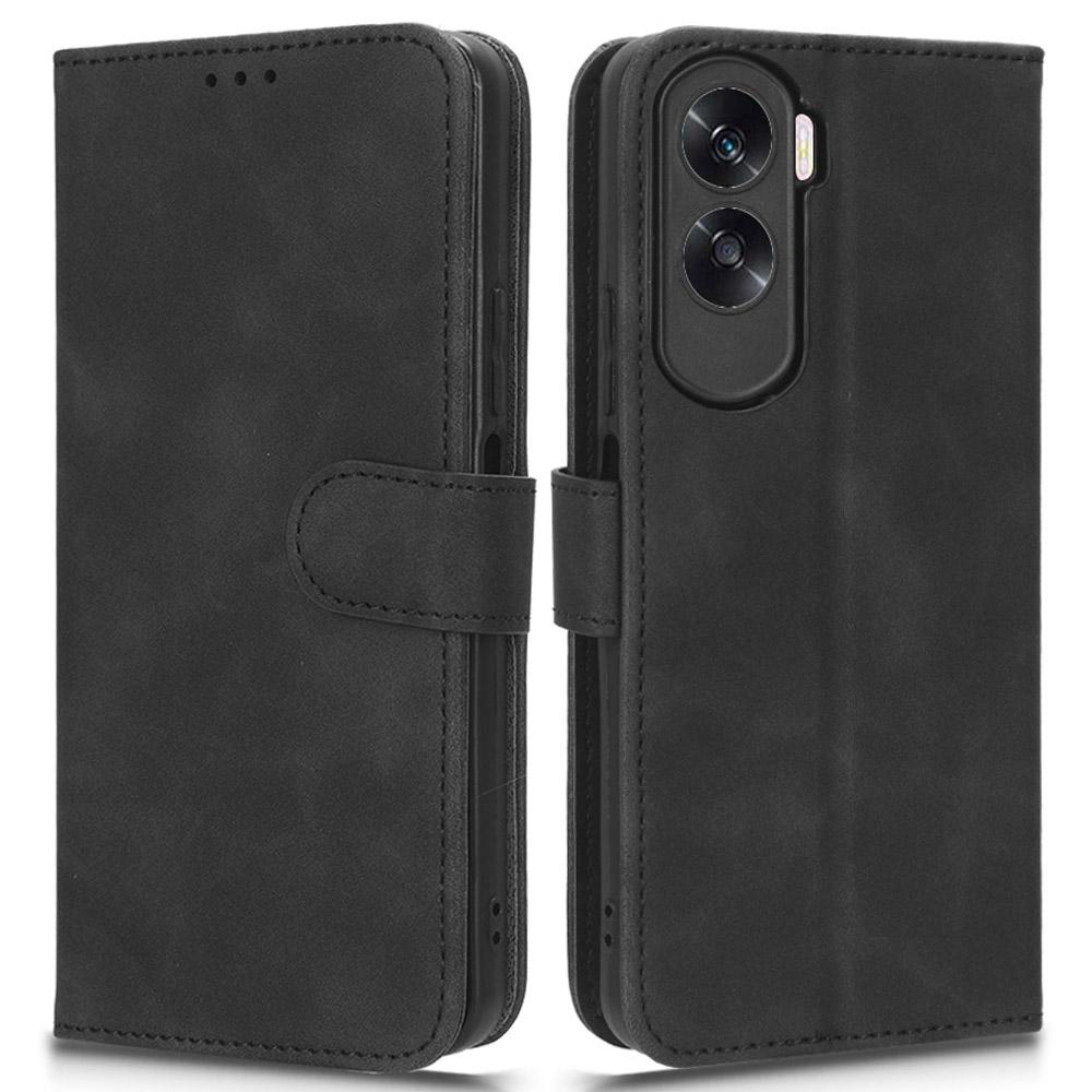 For Honor X50i 5G/90 Lite 5G PU Leather Wallet Drop-proof Cover Skin-touch Stand Phone Case