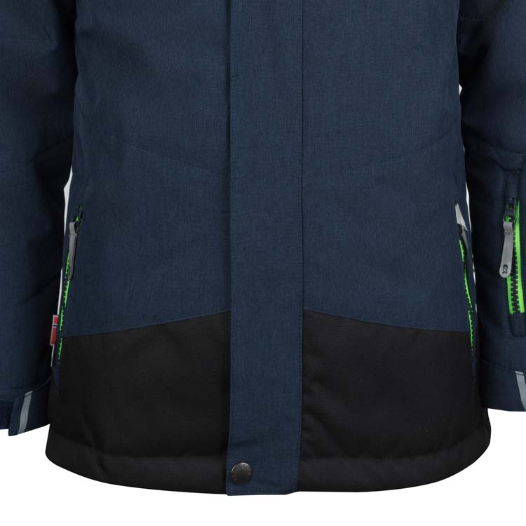 Kurtka zimowa dziecięca Trollkids Kids Norefjell Jacket wodoodporna ocieplana granatowa (132-100)