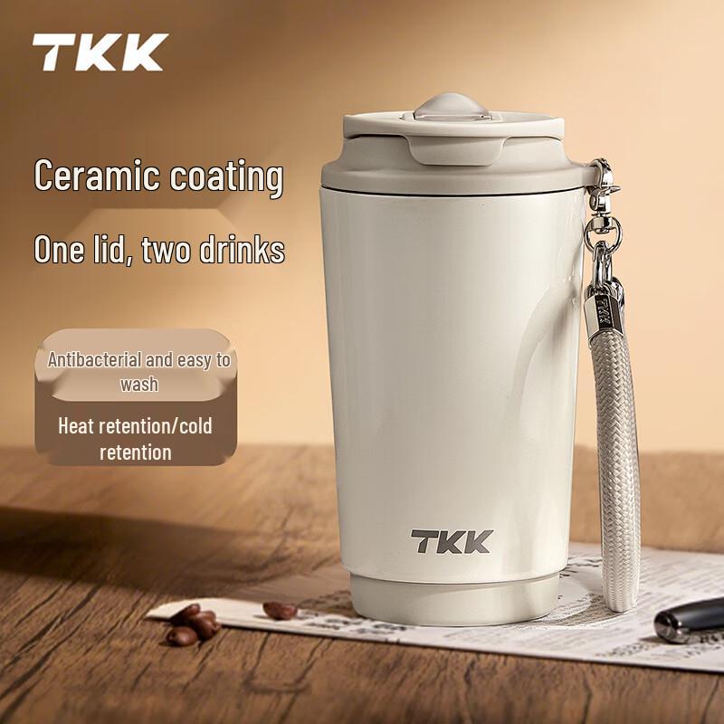 TKK Ceramic-Lined 316SS Insulated Coffee Mug