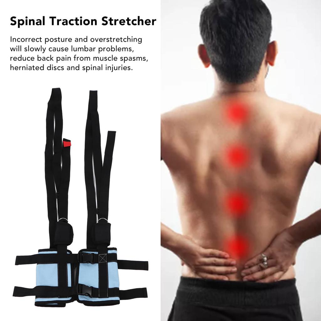 Back Hanging Harness Thicken Cotton Fabric Horizontal Bar Fitness Waist Belt for Home