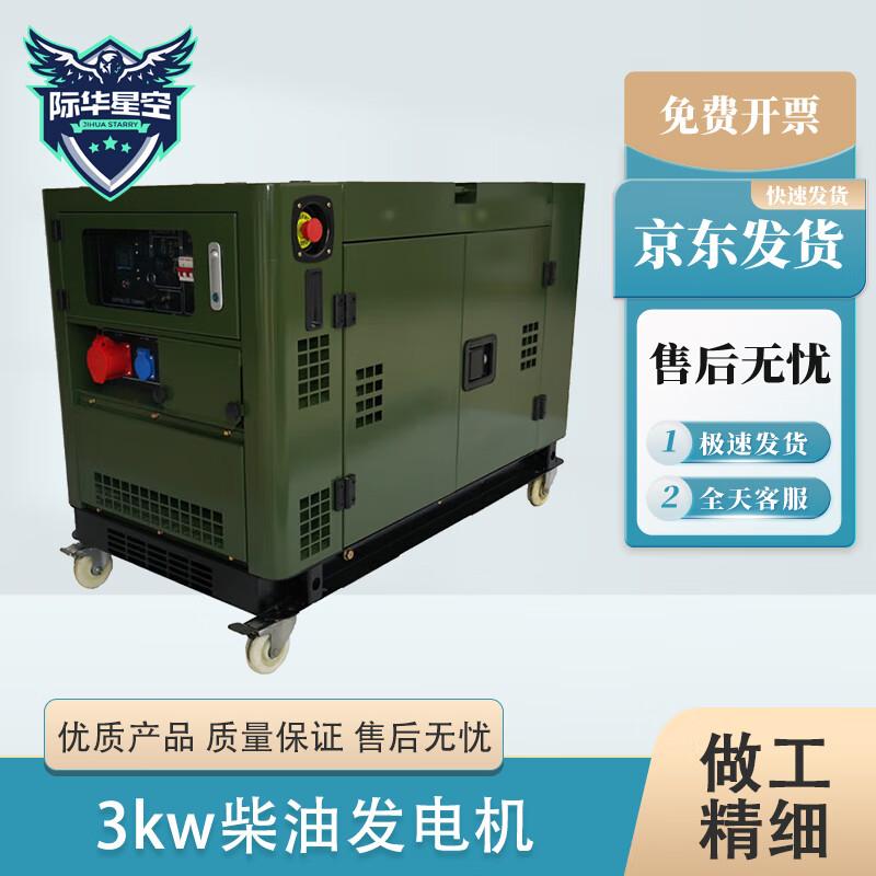 Jihua Starlight Low-Noise Emergency Diesel Generators