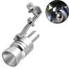 1 Pc Sound Simulator Car Turbo Sound Whistle Vehicle Refit Device Exhaust Pipe Turbo Sound Whistle Car Turbo Muffler S-XL