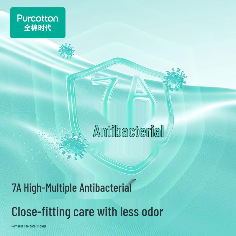 PurCotton Men's 7A Anti-bacterial Underwear 3-Pack