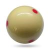 Billiard Practice Training Cue Ball, AAA-Grade PRO Cup Standard Pool Billiard Cue Ball with 6 Dots