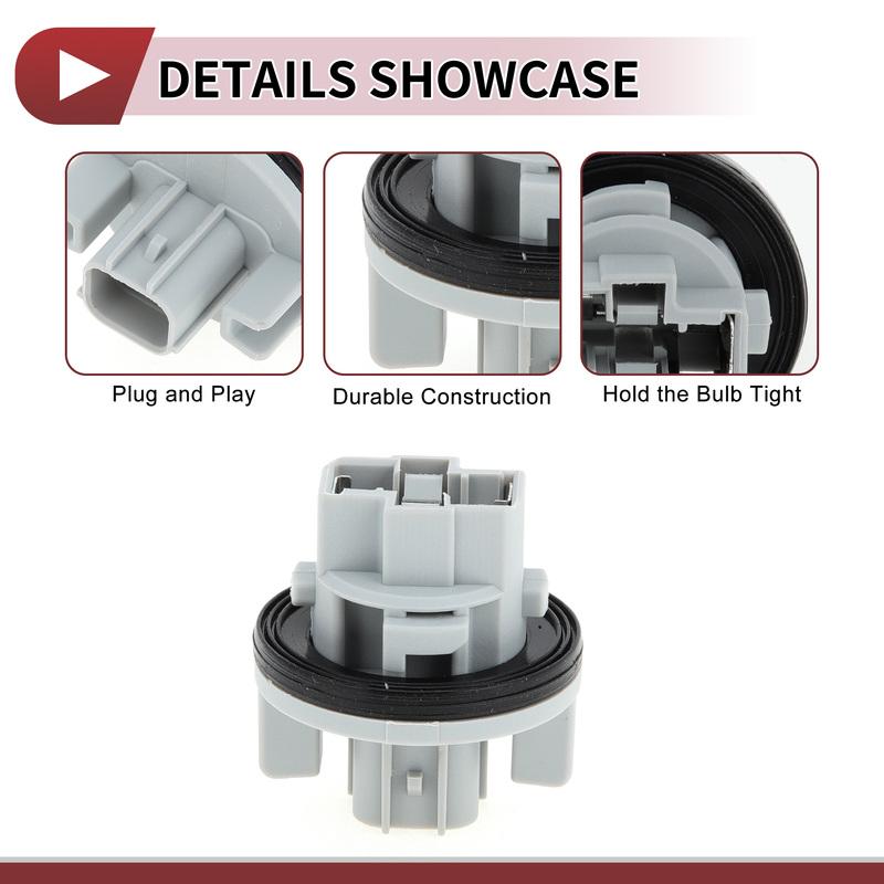 X Autohaux Turn Signal Light Socket for Honda Civic Odyssey Fit ight No.33302-S7A-003
