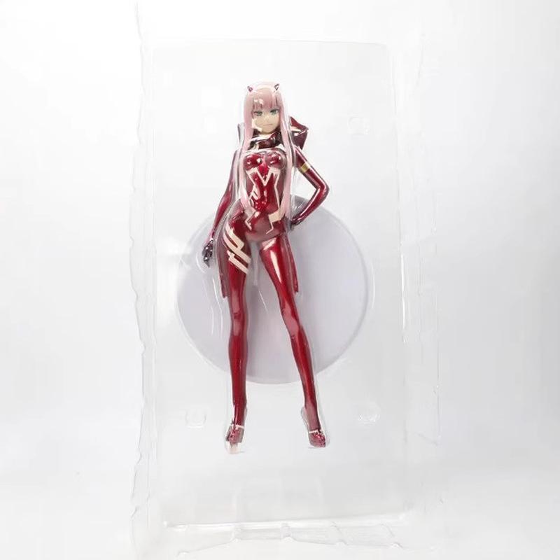 Darling In The Franxx Anime Figure Zero Two 24cm Action Figurine Cartoon Statue Collection Toys Desk Decoration Dolls Gifts
