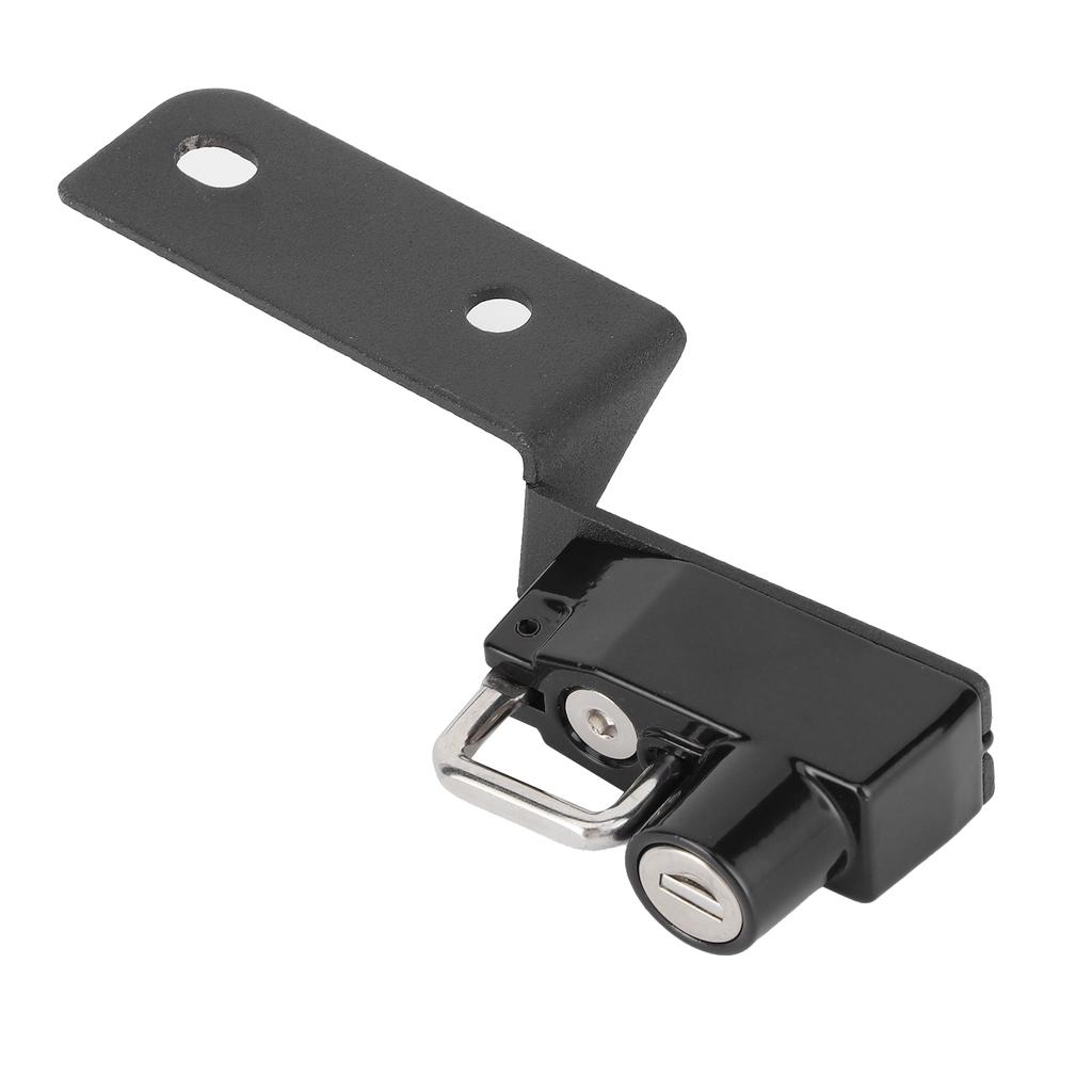 Motorcycle Metal Helmet Lock Anti Theft Security Motorbike Riding Accessory with 2 Keys