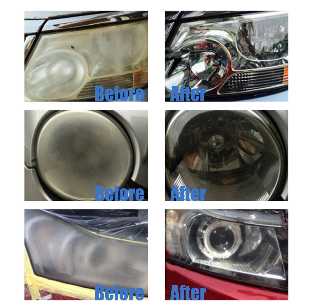 Car Headlight restoration Polishing Repair Paste lamp Coating  Care Scratch Cleaning Refurbishing Polishing Cream 60ML