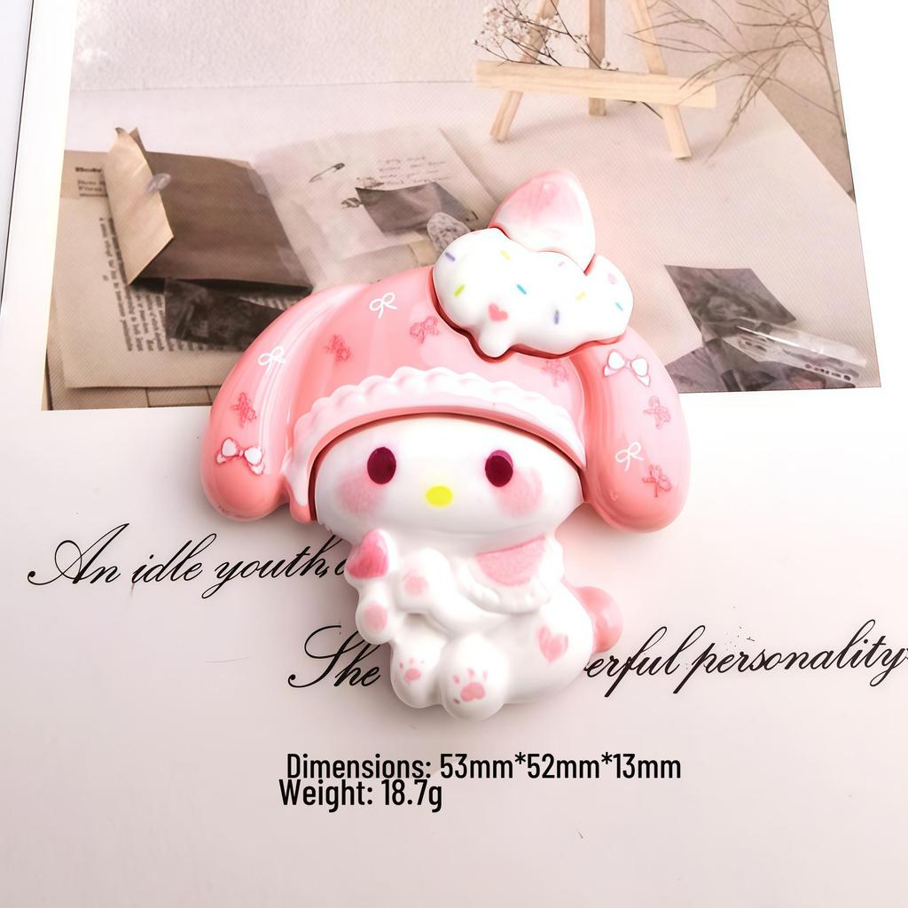KT Sheep Cartoon Resin Accessories: Pink Cute Cream Glue for Phone Cases, Hair Clips, and Refrigerator Magnets.