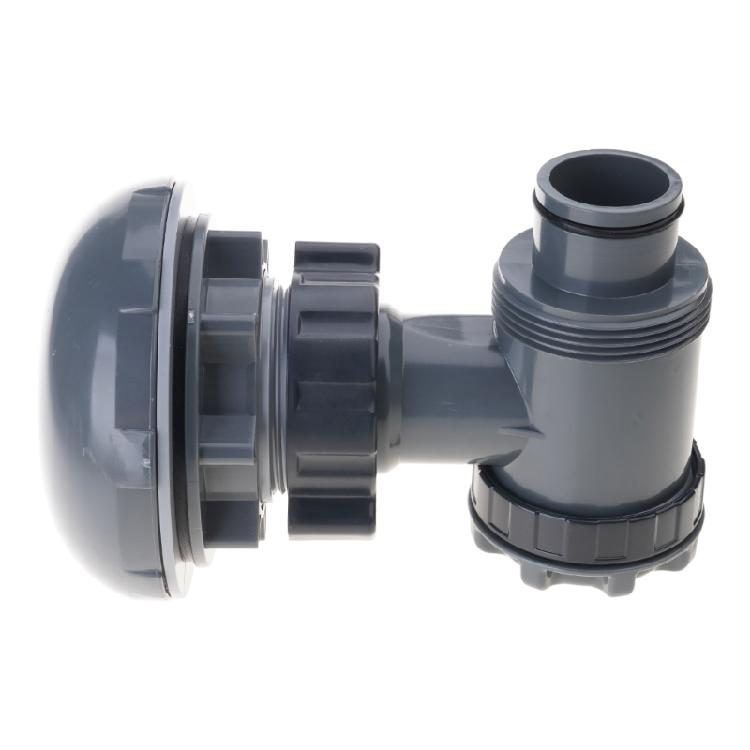 Swimming Pool Plunger Valves Above Ground Pool Filter Pump Plunger Valves Inlet Outlet Strainer Attachment Easy to Use