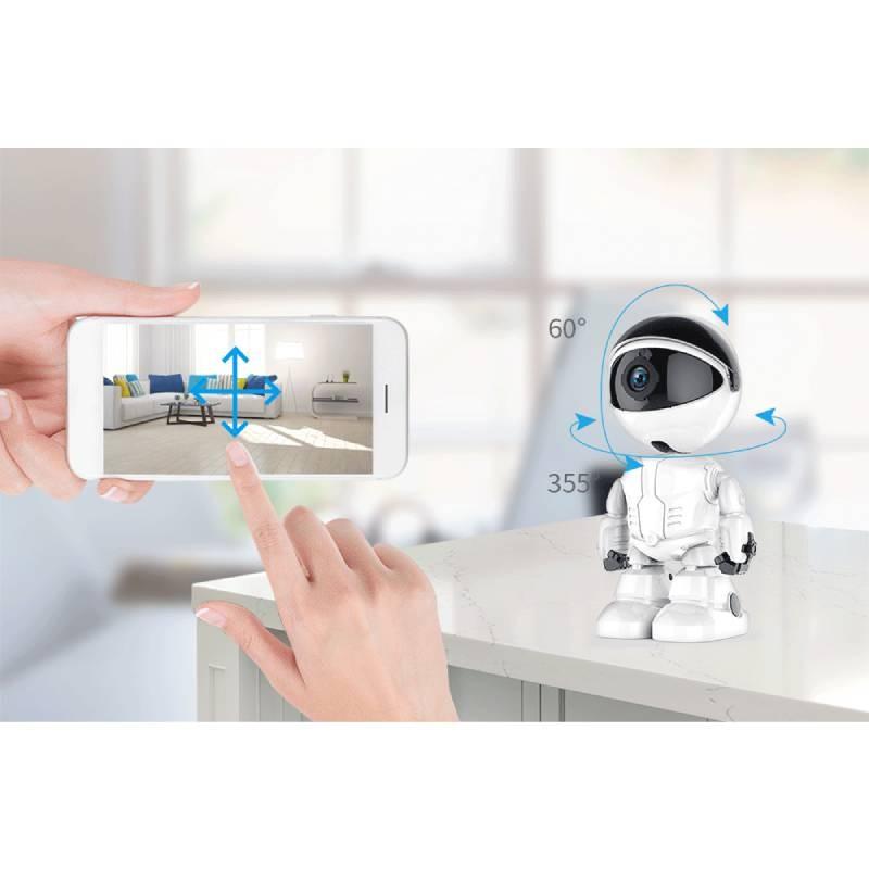 1080p Monitor Baby Wifi Audio Robot Camera Night Motion Pet Smart