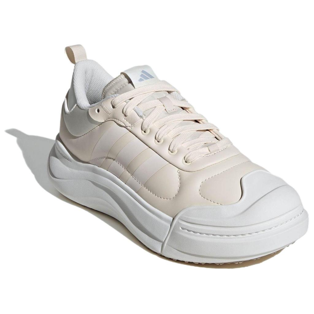 New Adidas MAXXCOURT SPW Cushioning Wear Resistant Low Top Tennis Shoes Women's Ecru JI2509