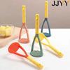 Manual Masher Potato Tool Bell Shaped Sweet Potato Pumpkin Puree Kitchen Utensil Durable Smooth Pureeing Device