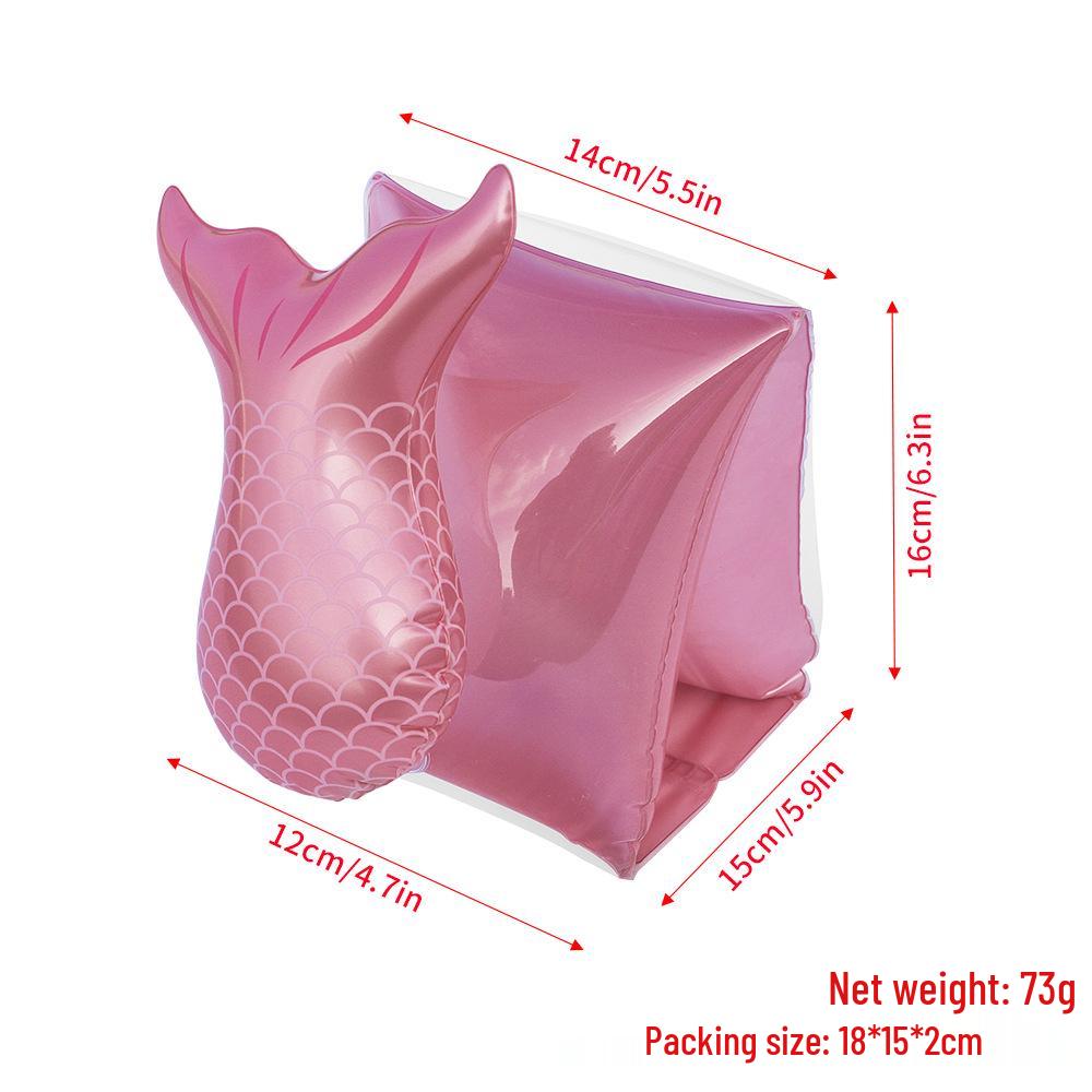 PVC Aufblasbare Schwimmflügel mit Doppel-Airbag-Auftrieb - Cartoon-Design Armbänder