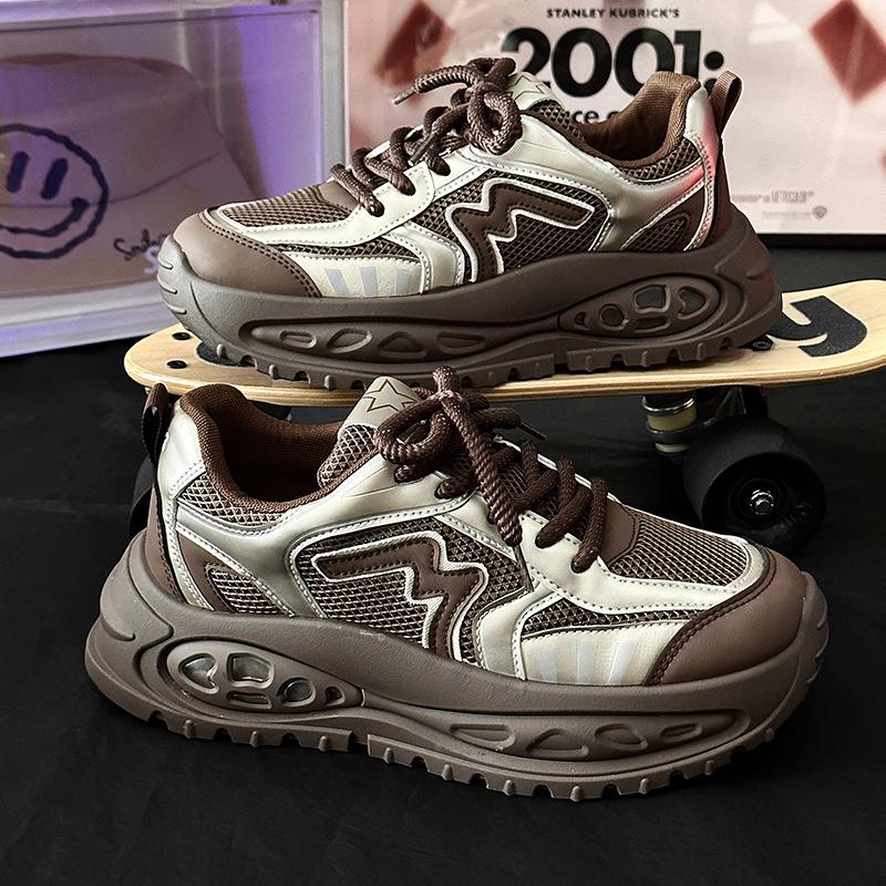 

Paris dad shoes мужские туфли девятого поколения 2025 года новые повседневные спортивные туфли на толстой подошве модный бренд весна-осень 39