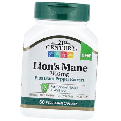 Lion's Mane 2100, 60vegcaps, Lion's Mane with Bioperine (71440023)