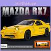 Mazda Car Alloy Model 124 Mazda Rx7 Light Sound Effects Hobbyists Collectors