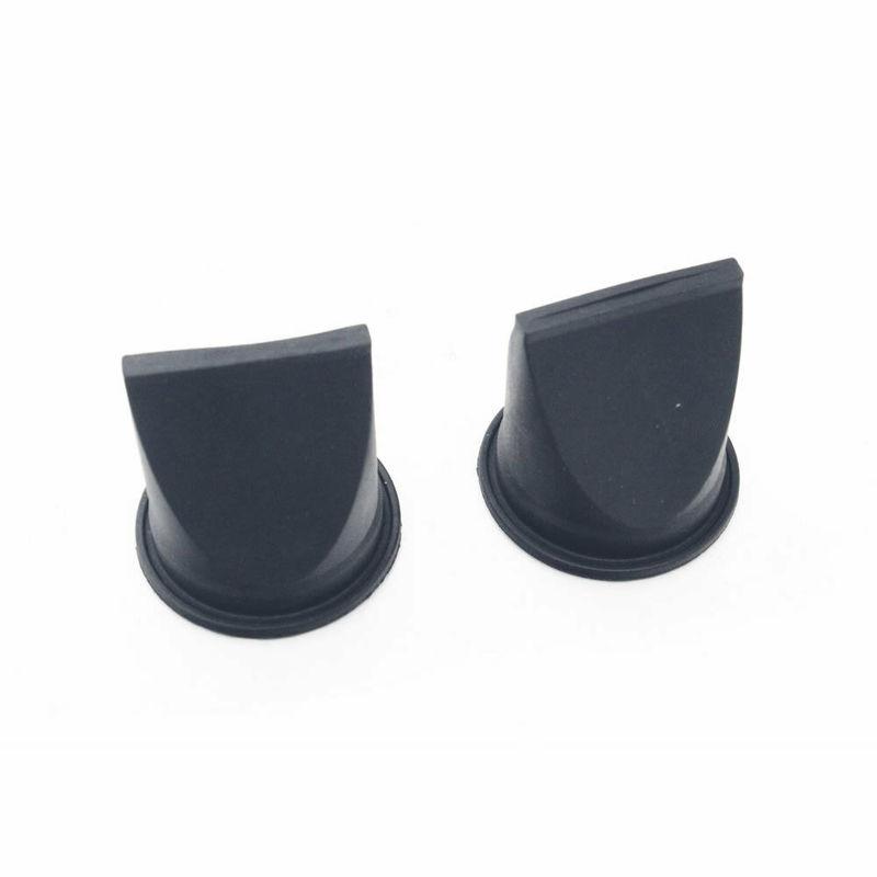 Black 1-1/2" Duck Ball Valve Kit - Pair for Dometic 385310076
