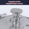 Burger Press Patty Maker Aluminum Alloy Patty Maker NonStick Hamburger Mold for Kitchen BBQ Grill Dishwasher Safe