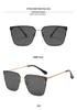 Trendy European & American Large Frame Street Style Polarized Metal Sunglasses for Outdoor Casual Wear