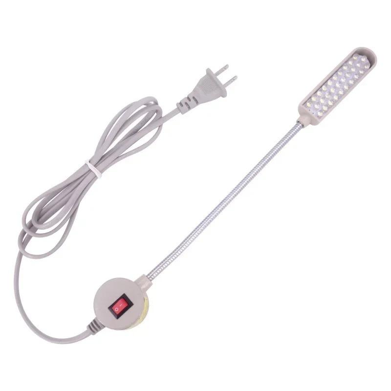 30 LED Industrial Sewing Machine Lamp 360° Flexible Gooseneck Work Light Clothing Machine Repairing Workshop Working Lighting