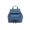 New CHARLES&KEITH Fabric Backpack Combo Bag Trumpets Women's Dark Denim Blue CK2-60151400-1