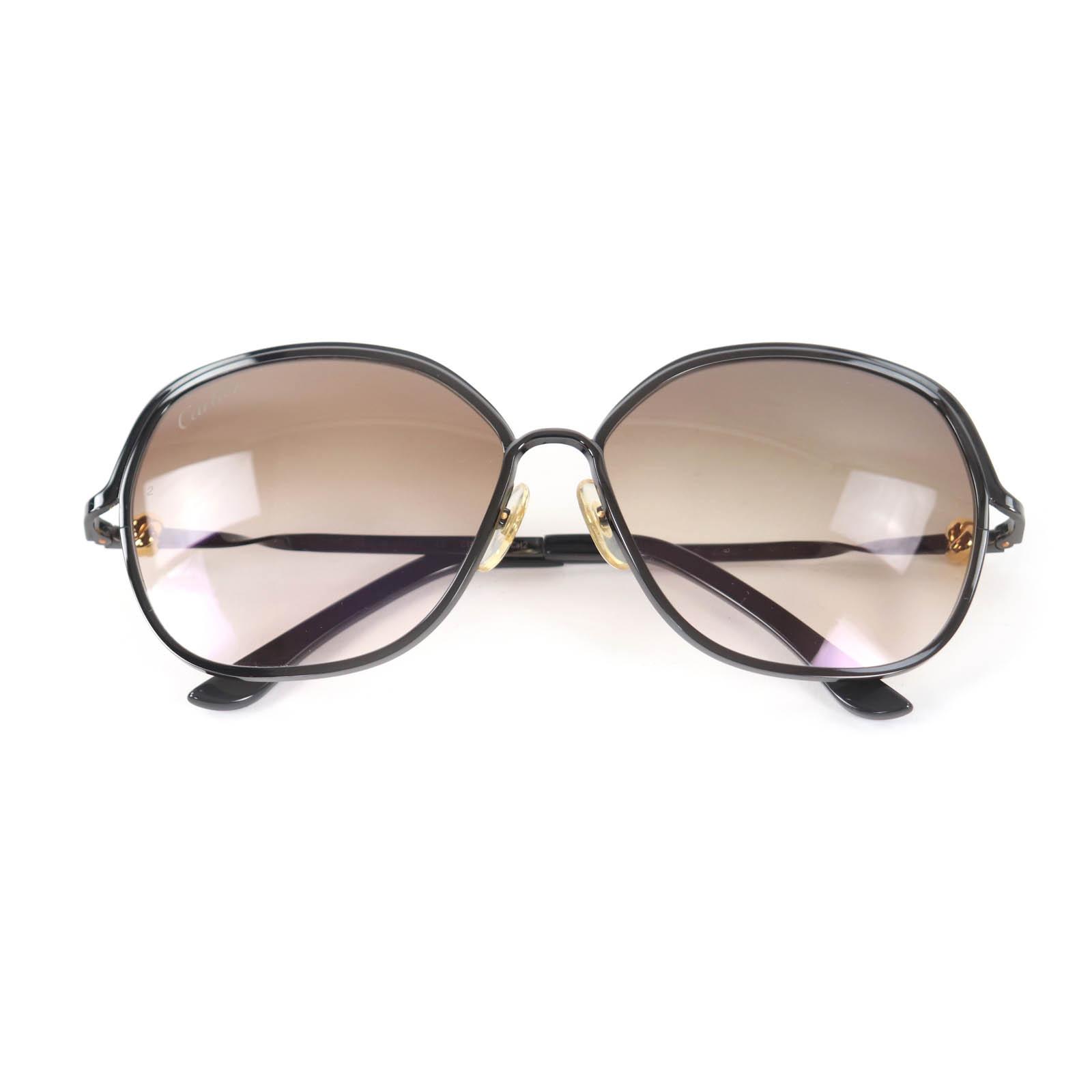 

Great Cartier sunglasses Trinity twist black Women Used