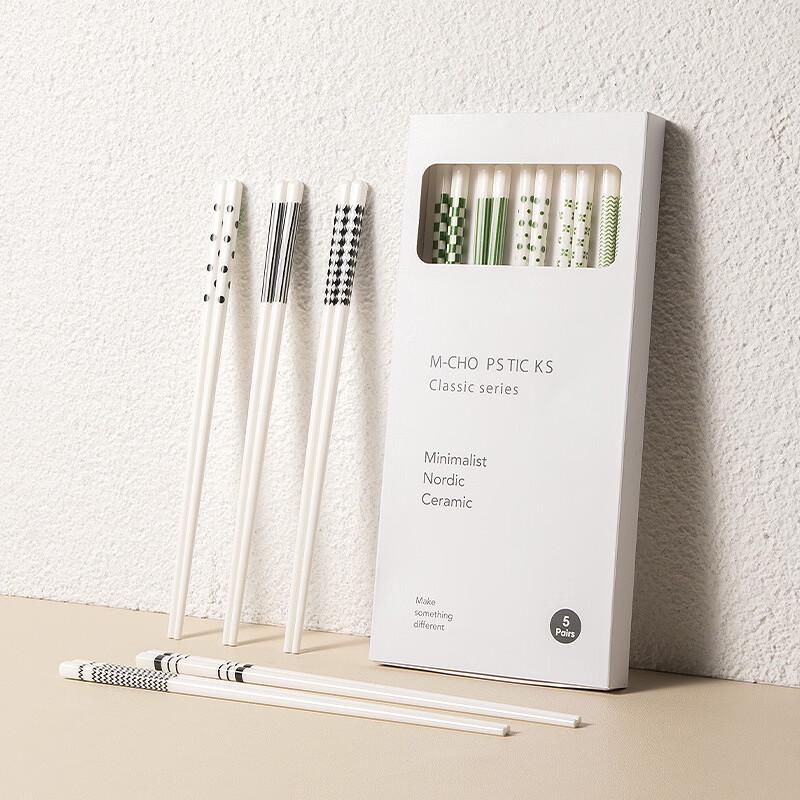 Keramik Essstäbchen Set