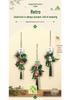 Dragon Boat Festival 2026 Hand-Woven Wanzi Knot Zongzi Pendant with Bell - New Home Decoration Ornament