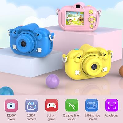 1080P Digitalkamera Kinderkamera 12MP HD Kinderkamera Kinder Selfie Kamera für Jungen und Mädchen