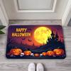 Cute Halloween Doormat, Mummy Red Hood Kid Ghost Pumpkin Witch House Anti Slip Entry Floor Mat
