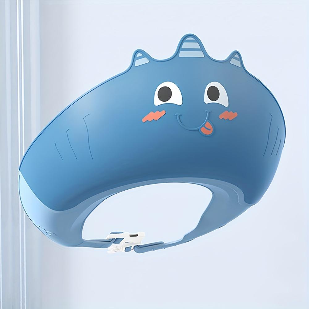 

Регулируемая S Шапочка для душа - Высококачественная шапочка для шампуня с защитой ушей и глаз, забавный дизайн с животными, прочный нейлон для возраста 3-12 лет - Предметы первой необходимости для купания