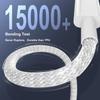 Hot Selling 1m 60W Braided Nylon Fast Charging Cable Type c to Type c for iPhone 15 Pro Max Computer Accessory