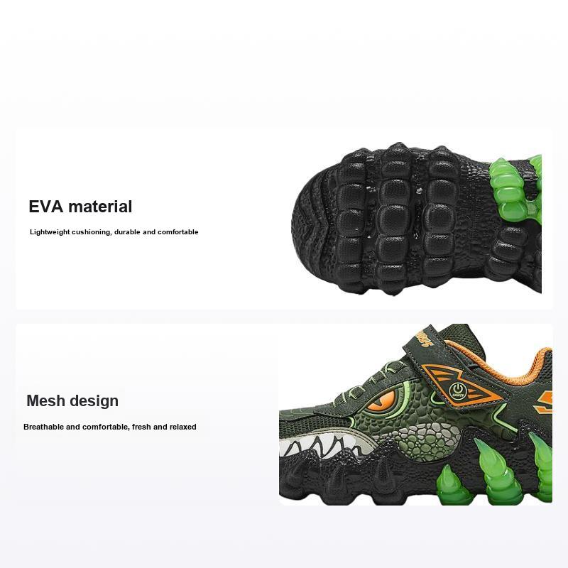 Skechers Детские сетчатые удобные мягкие повседневные низкие кроссовки Детские кроссовки Оливково-зеленые 400121L-OLV 27.5