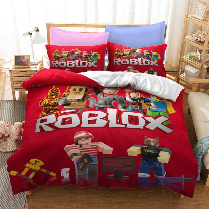 Cute Printed Quilt Cover Pillowcase Three-Piece Set Can Be Made Into Four-Piece 3D Digital Printing