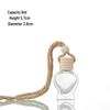 Glass Hanging Car Air Freshener & Essential Oil Diffuser Bottle
