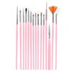Nail Art Tool Set DIY Nail Brush Dotting Pen Rhinestones Decoration Tin Foil Paper Kit