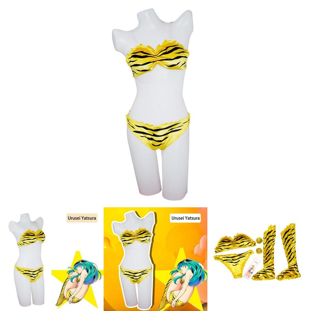Fuxing Kid Cosplay Costume Lamu Swimsuit Full Set For Sexy And Fun Cosplay
