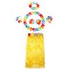 80cm Hawaiian Hula Skirt Set: Single/Double Layer for Children & Adults – Perfect for Performances & Seaweed Dance