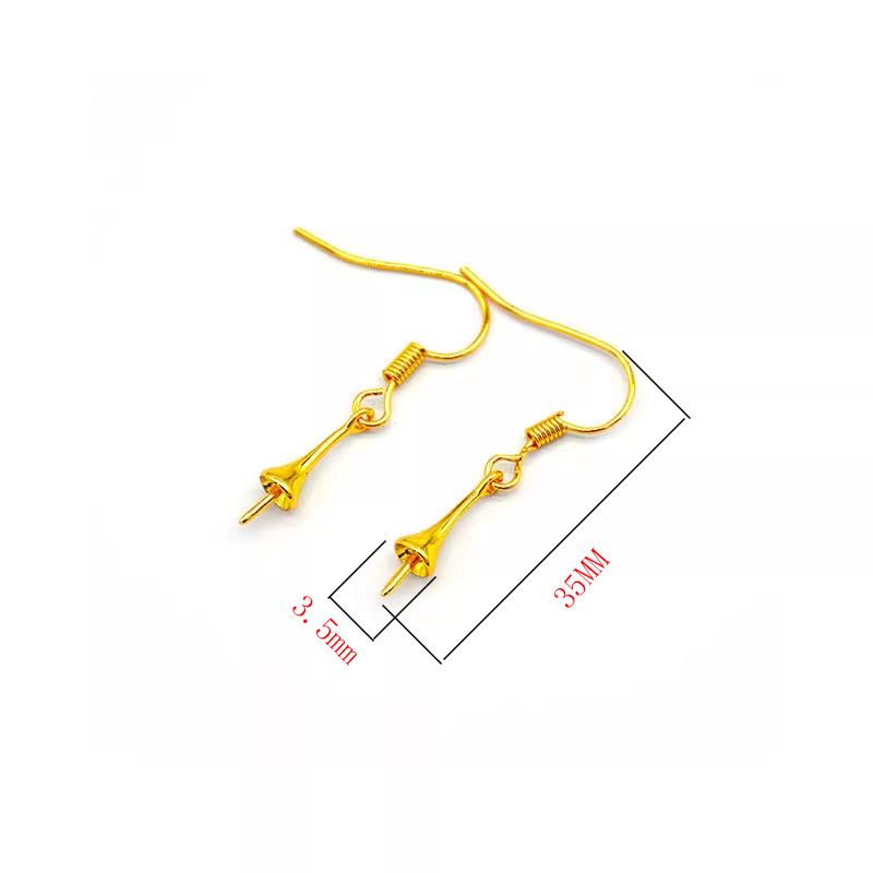 Sterling Silver Plated Earring Findings: Studs with Tray, Ear Hooks, Handmade Dangle Earrings Materials & Accessories.