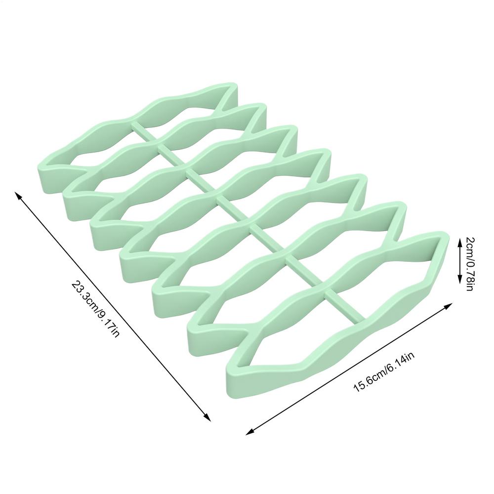 Grill Turkey Rack Silicone Roasting Rack for Baking Steaming Cooking Non Stick Easy to Clean Heat Resistant Cooling Rack