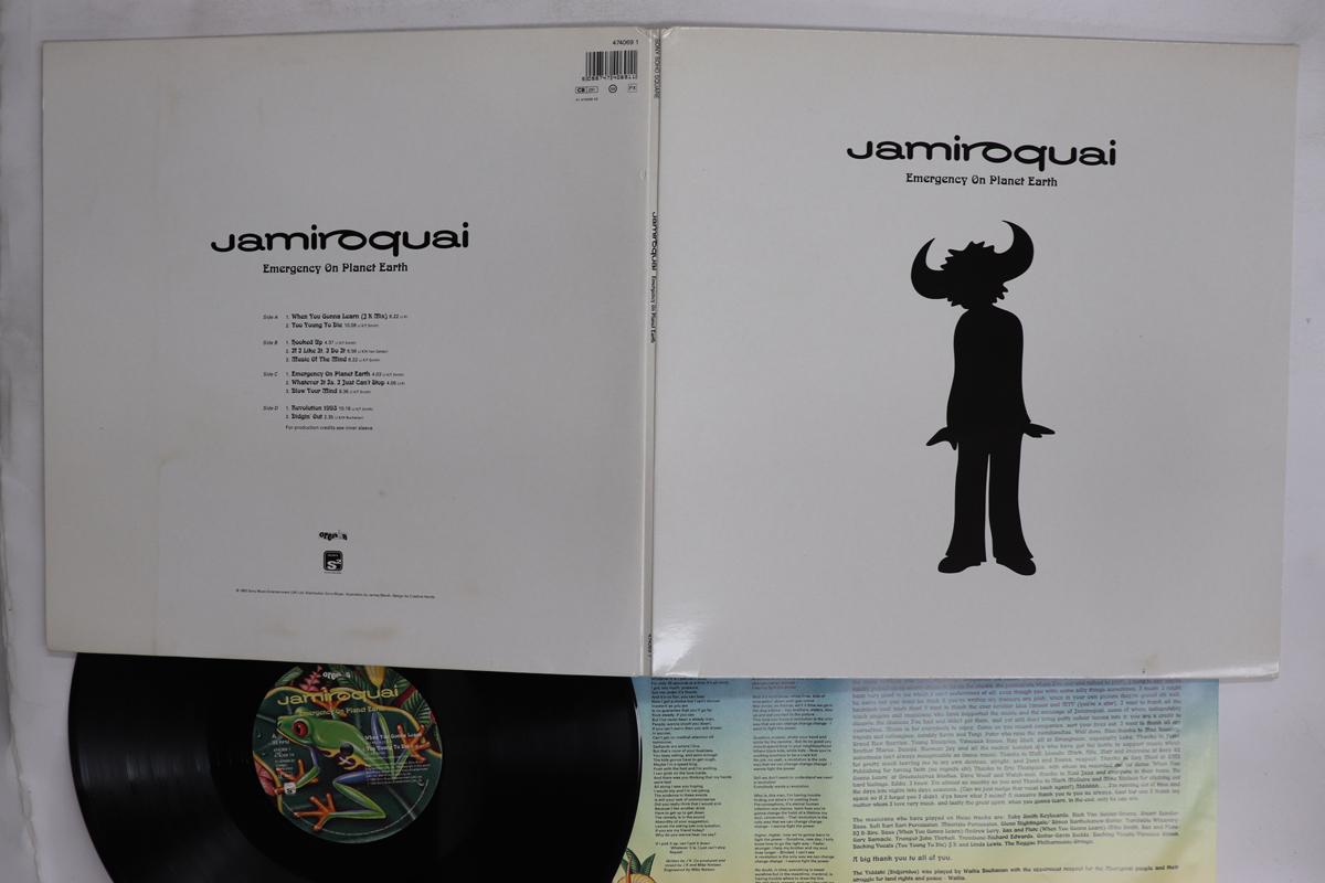 Виниловая пластинка JAMIROQUAI Emergency On Planet Earth 4740691 SONY 2000 UK SoulFunk Б/у