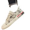 Canvas autumn new autumn and winter casual board shoes lazy soft-soled cloth shoes trendy shoes