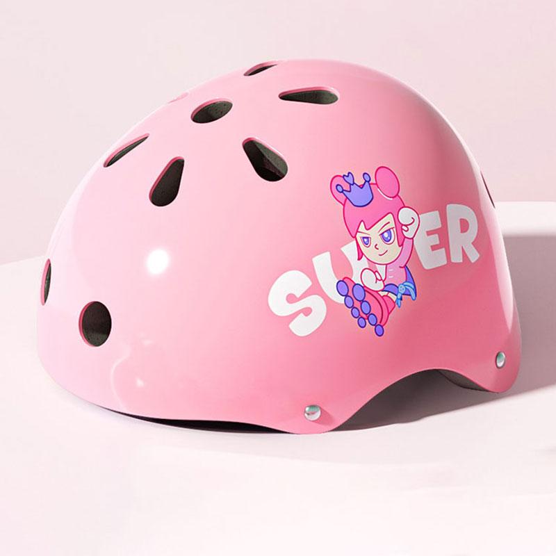 Casco per la protezione dei bambini Adatto per pattinaggio su ghiaccio, ciclismo e skateboard sport ragazzo ragazza