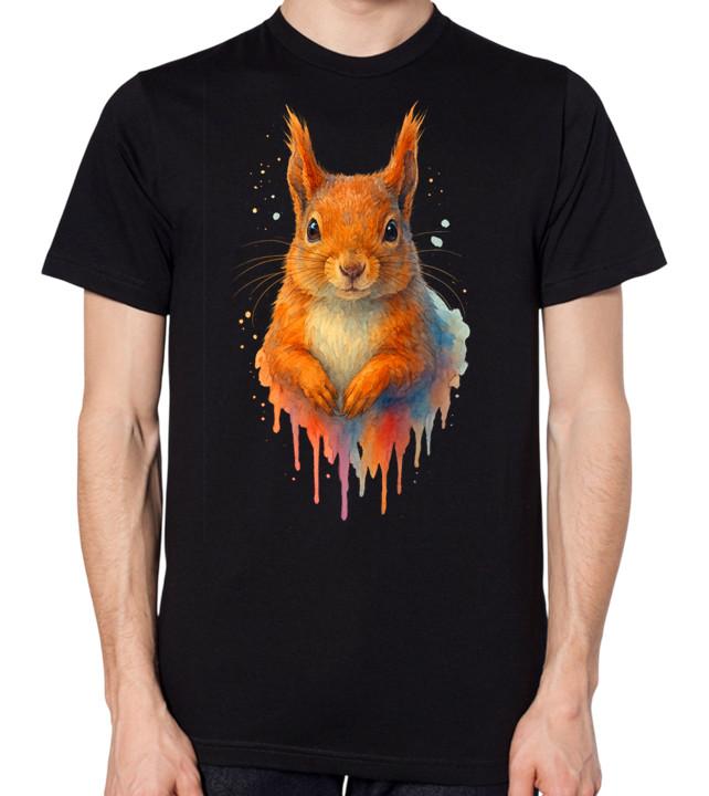 Футболка с белкой 4XL