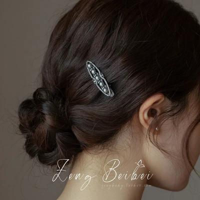 Mini Short Clips, Elegant Retro French Bangs, Broken Hair Clips, Simple Head Accessories
